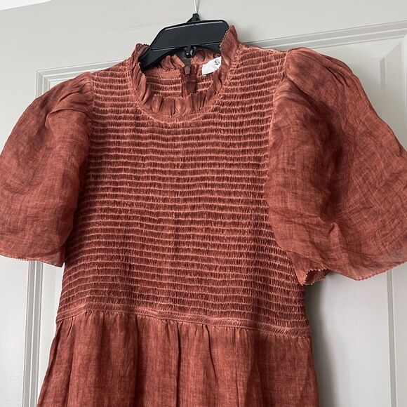 Sea New York • Yara redwood midi dress - Picture 6 of 11